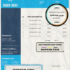 tap setting universal multipurpose invoice template in Word and PDF format, fully editable scan effect