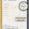time solution universal multipurpose invoice template in Word and PDF format, fully editable