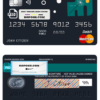 powder art universal multipurpose bank mastercard debit credit card template in PSD format, fully editable