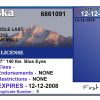 Alaska Driver License Free Template