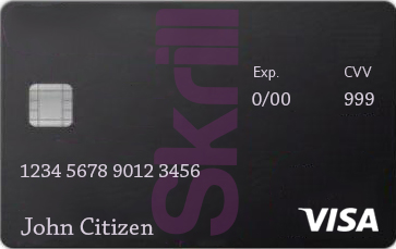 Skrill Visa Debit card