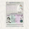 UK Passport psd Template |United Kingdom Passport (5 version)