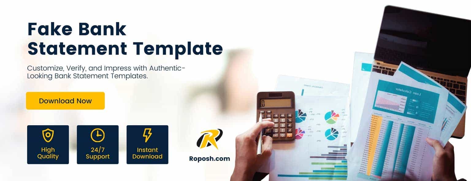 France USD Statement Template in Word and PDF formats 3 page