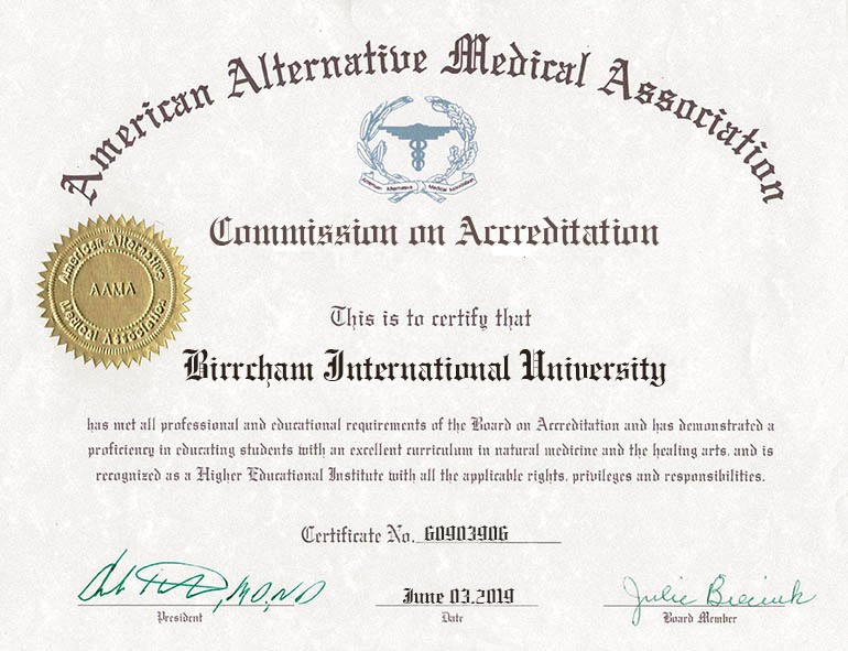 Editable American Medical Association Certificate PSD Templates (version2)