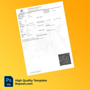Maurice birth certificate word and pdf template