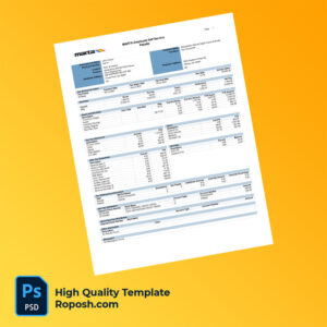 MARTA Employee Self Service Payslip pay stub word and pdf template