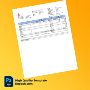 The Rose Group earning statement word and pdf template