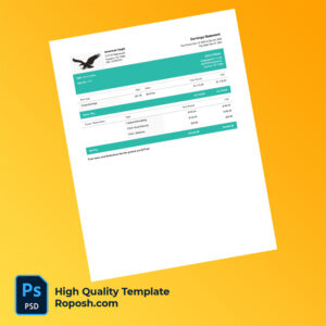 American Eagle earning statement word and pdf template