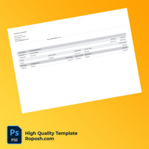 Luxe Reno and Design earning statement word and pdf template