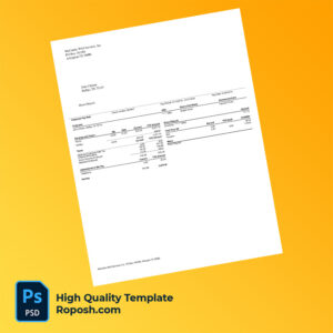 McCarthy Wild Services Inc Pay Stub word and pdf template