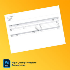 Parkview Health Systems earning statement word and pdf template