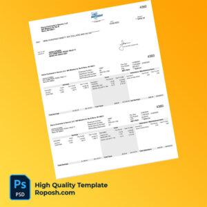 Sierra Contractors Source LLC pay stub word and pdf template