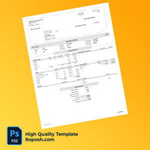 A Better Life Homecare LLC earning statement word and pdf template