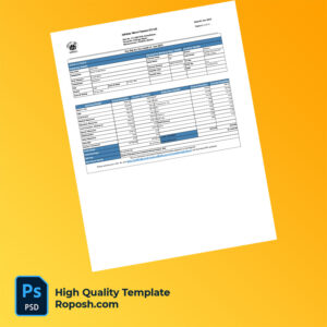 Adhikar Micro Finance (P) Ltd payslip word and pdf template