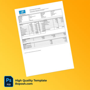 Essilor India Private Limited payslip word and pdf template