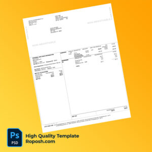 Jeff Ellis Management LLC pay stub word and pdf template