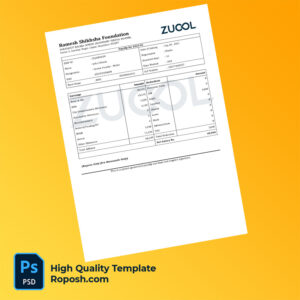 Ramesh Shikhsha Foundation payslip word and pdf template