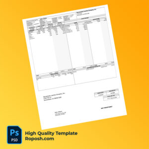 Sacramento Laundry Company Inc earning statement word and pdf template