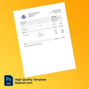 Scott’s Trucking & Logistics LLC earning statement word and pdf template