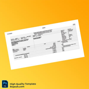 Bangladesh Northern Electricity Supply Company Ltd Editable Utility Bill Template in Word and PDF formats 2 page