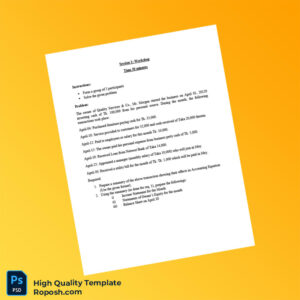 Bangladesh Quality Services Co Editable Workshop Problem Template in Word and PDF formats