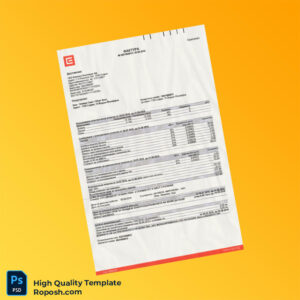 Bulgaria CEZ Editable Utility Bill Template in Word and PDF formats