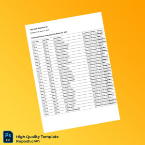 Canada Document Type Template in Word and PDF formats