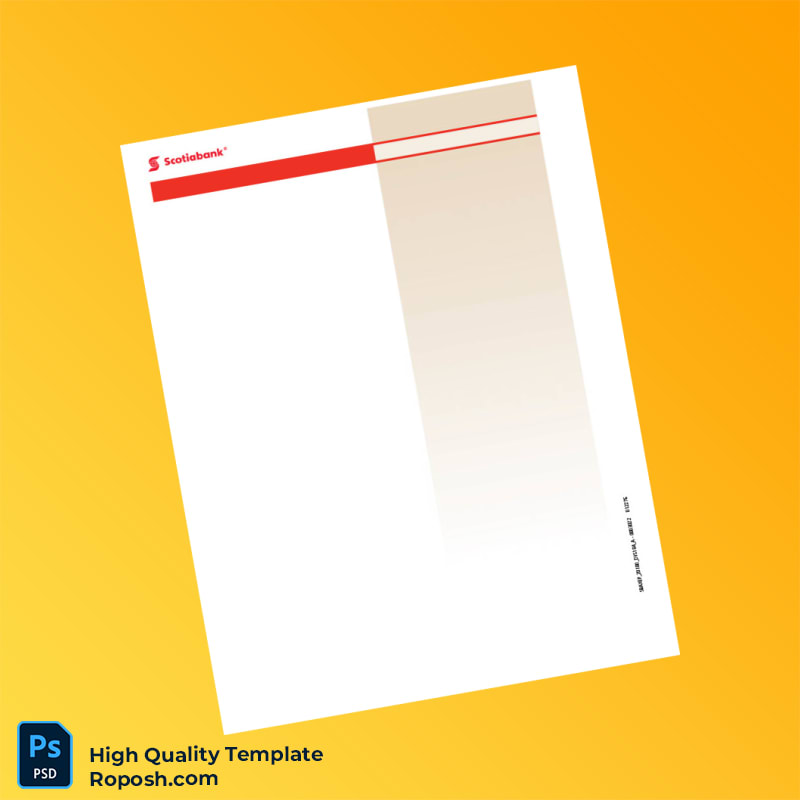 Canada Scotiabank Credit Card Statement Template in Word and PDF formats 6 page Canada Scotiabank Credit Card Statement Template in Word and PDF formats 6 page