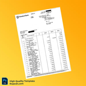 Country_ Bank_Issuer_ Document Type_ Bank Statements Template in Word and PDF formats 8 page