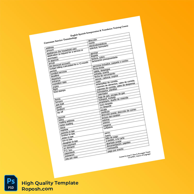 Editable Customer Service-Term Template in Word and PDF formats 2 page Editable Customer Service-Term Template in Word and PDF formats 2 page