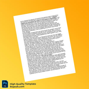 Editable Document Template in Word and PDF formats 2 page Editable Document Template in Word and PDF formats 2 page