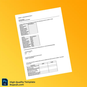 Editable Group Exercise – A – Solution Template in Word and PDF formats 3 page