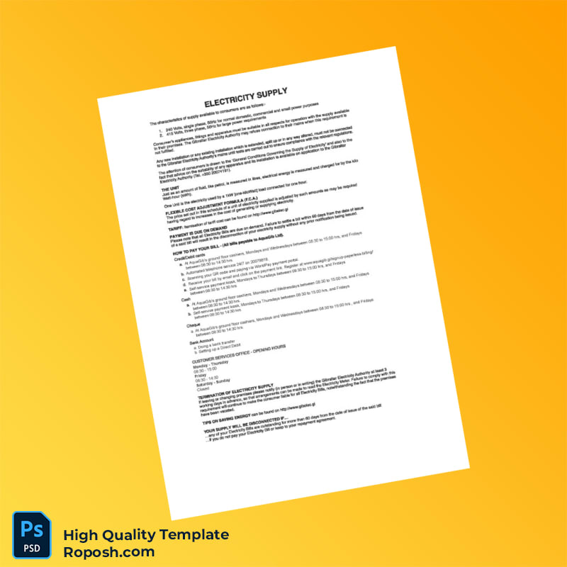 Editable Sales Bill Template in Word and PDF formats 4 page Editable Sales Bill Template in Word and PDF formats 4 page