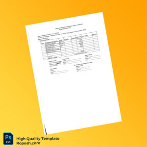 Ethiopia Editable Operational Expenses Template in Word and PDF formats