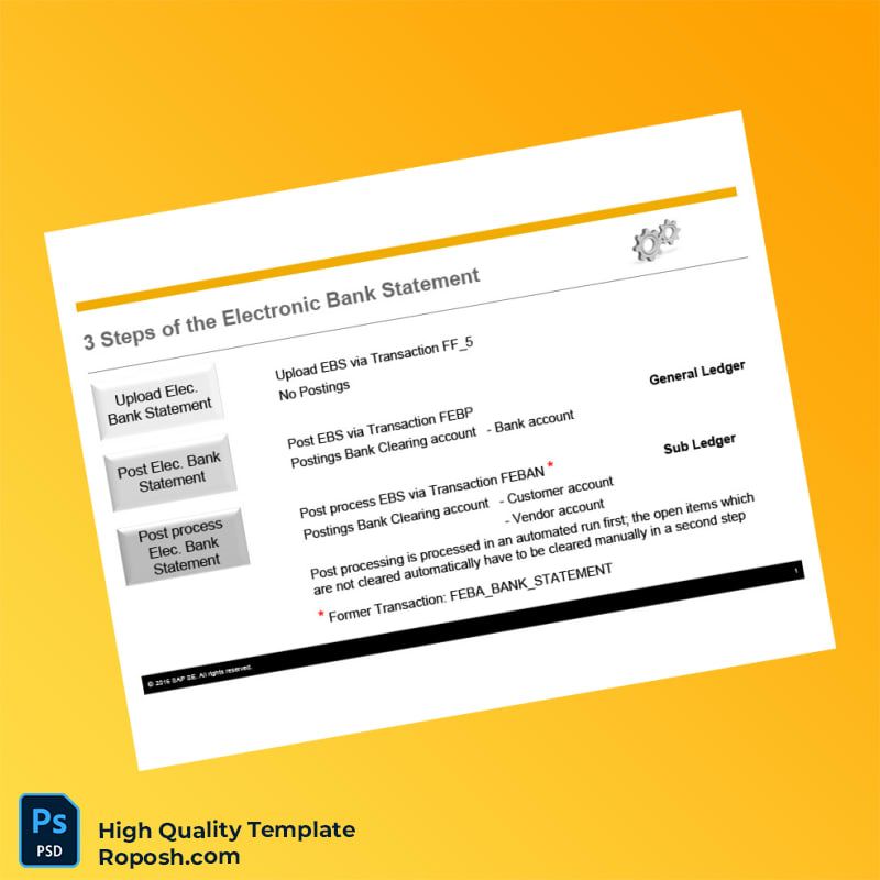 Germany SAP Electronic Bank Statement Template in Word and PDF formats 6 page Germany SAP Electronic Bank Statement Template in Word and PDF formats 6 page