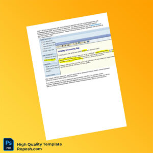 Germany SWIFT MT942 Bank Statement Template in Word and PDF formats 2 page