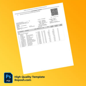 India Anand Motors Agencies Ltd Editable Body Repair Tax Invoice Template in Word and PDF formats India Anand Motors Agencies Ltd Editable Body Repair Tax Invoice Template in Word and PDF formats