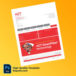 India Atria Convergence Technologies Limited Editable Internet Bill Template in Word and PDF formats