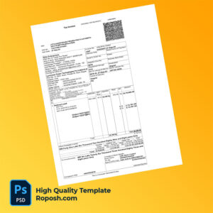 India Ekta Enterprises Editable Tax Invoice Template in Word and PDF formats