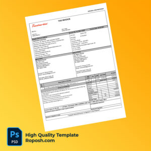 India Featherlite Collections Editable Tax Invoice Template in Word and PDF formats