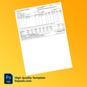 India Janta Medical Store Editable Tax Invoice Template in Word and PDF formats India Janta Medical Store Editable Tax Invoice Template in Word and PDF formats