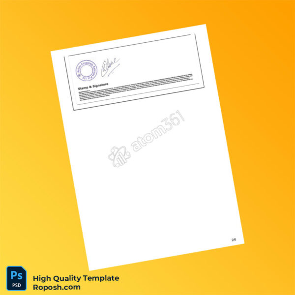 India Dena Bank State Bank of India Bank Statement Template in Word and PDF formats 6 page