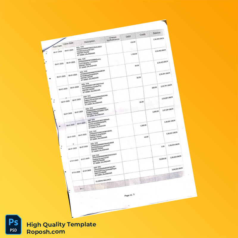 India Document Type Template in Word and PDF formats 5 page India Document Type Template in Word and PDF formats 5 page