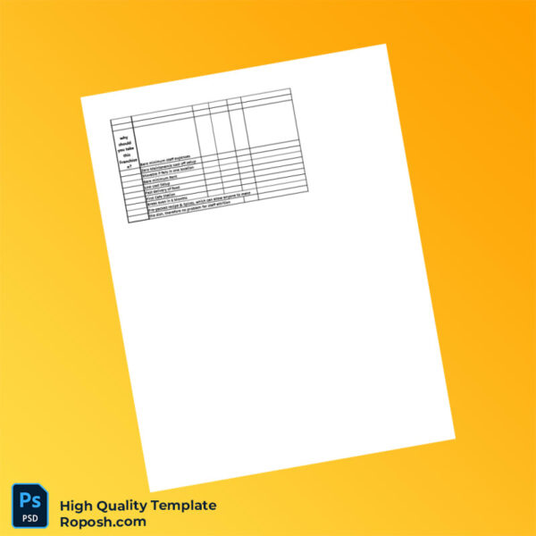 India Editable Expenses Sheet Template in Word and PDF formats 2 page