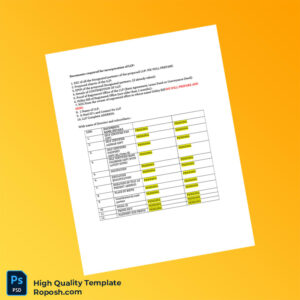 India Editable LLP Incorporation Document Checklist Template in Word and PDF formats