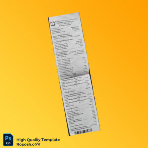 India Electricity Provider Editable Electricity Bill Template in Word and PDF formats