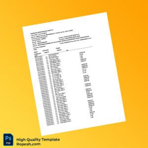 India GPUR MAHANAGARPALIKA KARMACHARI BAH BANK LTD Salary Bank Statement Template in Word and PDF formats 4 page