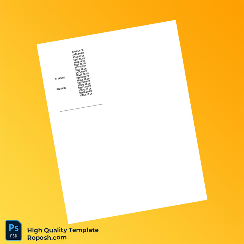 India GPUR MAHANAGARPALIKA KARMACHARI BAH BANK LTD Salary Bank Statement Template in Word and PDF formats 4 page India GPUR MAHANAGARPALIKA KARMACHARI BAH BANK LTD Salary Bank Statement Template in Word and PDF formats 4 page