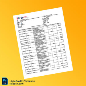 India Kotak Mahindra Bank Bank Statement Template in Word and PDF formats 2 page