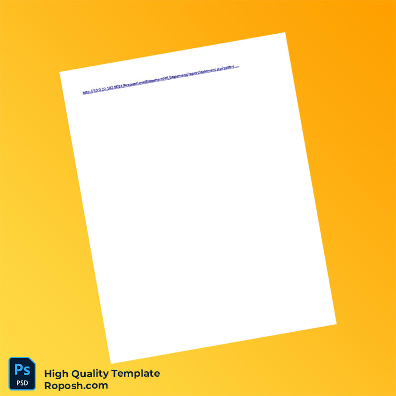 India Visa Inc Bank Statement Template in Word and PDF formats 7 page India Visa Inc Bank Statement Template in Word and PDF formats 7 page